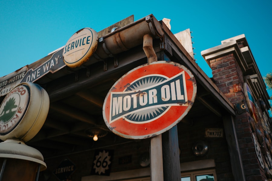 Photo check oil level