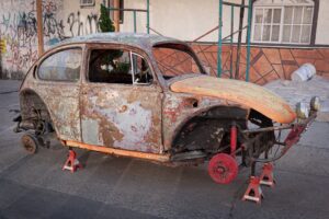 Photo car rust protection