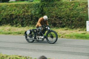 Photo history of racing motorcycles