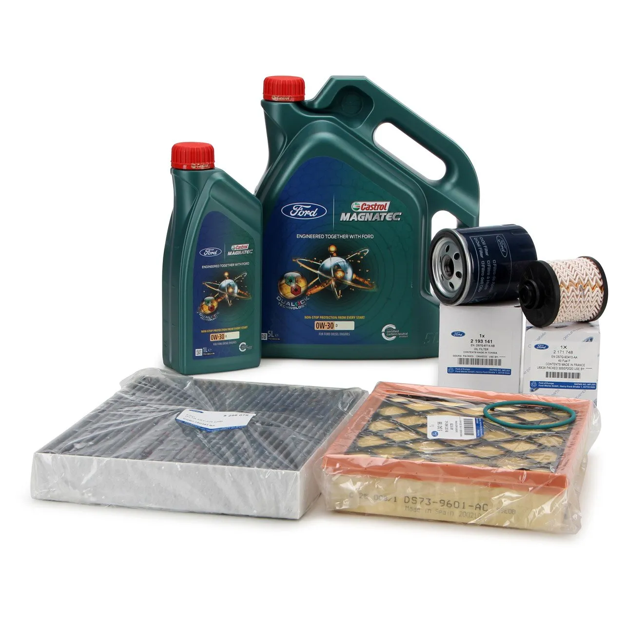 Kit revizie ford ulei 0w30 filtre